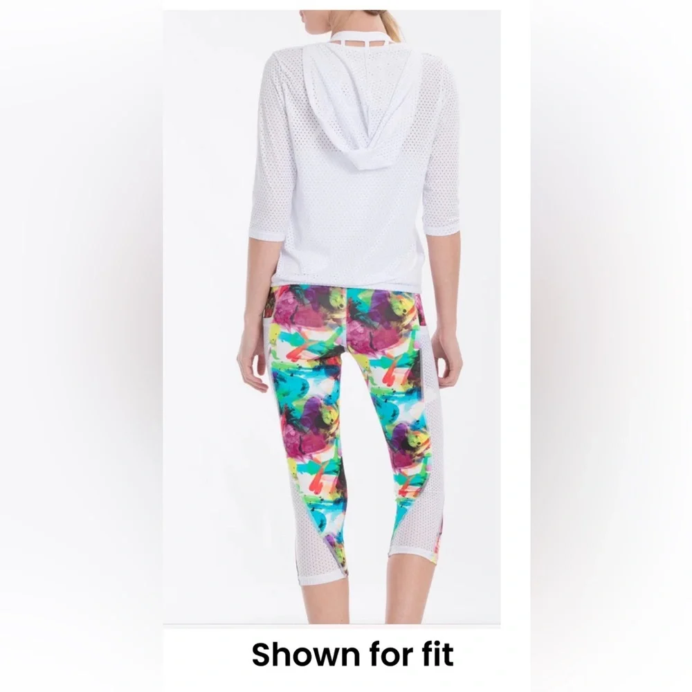 NWT Bluefish🐠set capris leggings and top - Picture 5 of 14